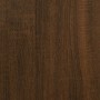Scrivania Rovere Marrone 100x55x75 cm in Legno Multistrato