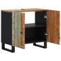 Mobile Lavabo 62x33x58 cm Legno Massello Recupero e Multistrato