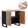 Mobile Lavabo 62x33x58 cm Legno Massello Recupero e Multistrato