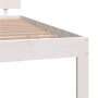 Giroletto Bianco in Legno Massello di Pino 120x200 cm