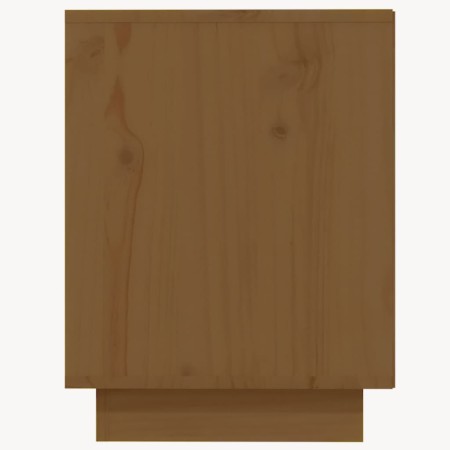 Scarpiera Miele 110x34x45 cm in Legno Massello di Pino