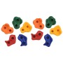 Pietre per Arrampicata 10 pz Multicolore PE