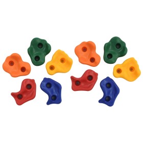 Pietre per Arrampicata 10 pz Multicolore PE