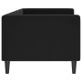 Letto da Giorno Nero 80x200 cm in Velluto