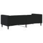 Letto da Giorno Nero 80x200 cm in Velluto