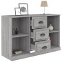 Credenza Grigio Sonoma 104,5x35,5x67,5 cm in Legno Multistrato