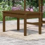 Panca da Giardino Miele 80x44x45 cm Legno Massello di Pino