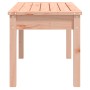 Panca da Giardino 80x44x45 cm in Legno Massello di Douglas