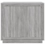 Credenza Grigio Sonoma 80x34x75 cm in Legno Multistrato