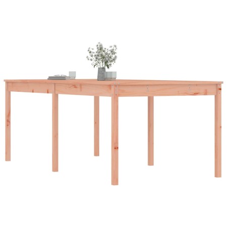 Tavolo da Giardino 203,5x100x76cm in Legno Massello di Douglas