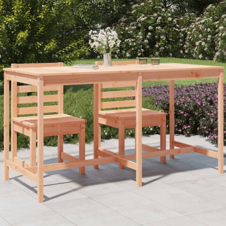 Tavolo da Giardino 203,5x90x110 cm in Legno Massello di Douglas