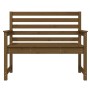 Panca da Giardino Miele 109x48x91,5 cm Legno Massello di Pino