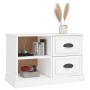 Mobile Porta TV Bianco 73x35,5x47,5 cm in Legno Multistrato