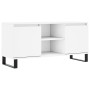 Mobile Porta TV Bianco 104x35x50 cm in Legno Multistrato