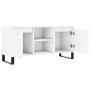 Mobile Porta TV Bianco 104x35x50 cm in Legno Multistrato