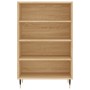 Credenza Rovere Sonoma 57x35x90 cm in Legno Multistrato