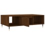 Tavolino Salotto Rovere Marrone 104x60x35 cm Legno Multistrato