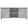 Mobile Porta TV Grigio Cemento 104x35x50cm in Legno Multistrato