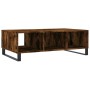 Tavolino da Salotto Rovere Fumo 104x60x35 cm Legno Multistrato