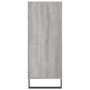 Credenza Grigio Sonoma 57x35x90 cm in Legno Multistrato