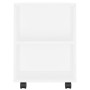 Mobile Porta TV Bianco 102x34,5x43 cm in Legno Multistrato