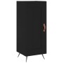 Credenza Nero 34,5x34x90 cm in Legno Multistrato