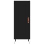 Credenza Nero 34,5x34x90 cm in Legno Multistrato