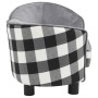 Divano per Cani Grigio 68x38x38 cm in Peluche