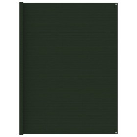 Tappeto da Tenda 250x450 cm Verde Scuro