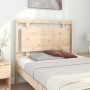 Testiera per Letto 105,5x4x100 cm in Legno Massello di Pino