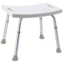 RIDDER Sgabello da Bagno Pieghevole 150 kg Bianco A00601101