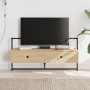 Mobile TV a Muro Rovere Sonoma 100,5x30x51 cm Legno Multistrato