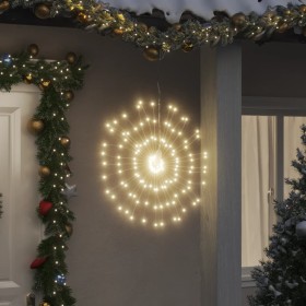 Illuminazioni di Natale Galassia 140 LED 8pz Bianco Caldo 17 cm