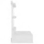 Mobile a Specchio con LED Bianco 60x31,5x62 cm