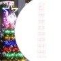 Illuminazione per Albero di Natale 320 LED Colorato 375 cm