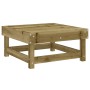 Set Salotto da Giardino 11 pz in Legno Impregnato di Pino