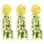 Ghirlande Fiori Artificiali 3 pz Giallo 85cm