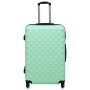 Set Valigie Trolley a Custodia Rigida 2 pz Menta in ABS