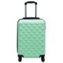 Set Valigie Trolley a Custodia Rigida 2 pz Menta in ABS