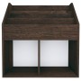 Portariviste Bambini Rovere Fumo 71x30x78,5cm Legno Multistrato