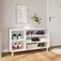 Scarpiera Bianca 102x36x60 cm in Legno Multistrato
