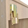 Set Mobili da Bagno 10 pz con Lavabo e Rubinetto Beige