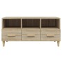 Mobile Porta TV Rovere Sonoma 102x36x50 cm Legno Multistrato