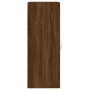 Mobile a Parete Rovere Marrone 34,5x34x90 cm Legno Multistrato