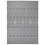 Tappeto da Esterni a Tessitura Piatta 200x280 cm Strisce Blu