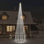 Albero di Natale Pennone Bianco Freddo 1134 LED 800 cm