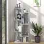 Libreria Grigio Cemento 48x25,5x140 cm in Truciolato