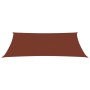 Parasole a Vela Oxford Rettangolare 2x4,5 m Terracotta