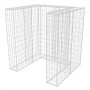 Gabbione in Rete in Acciaio per 1 Cassonetto 110x100x120 cm