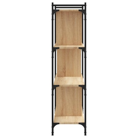 Libreria Rovere Sonoma 4 Ripiani 76x32x123 cm Legno Multistrato